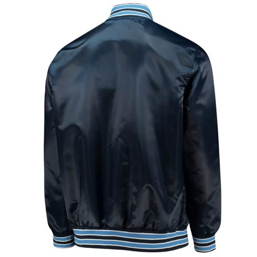 The Diamond Tennessee Titans Satin Navy Jacket - Image 2