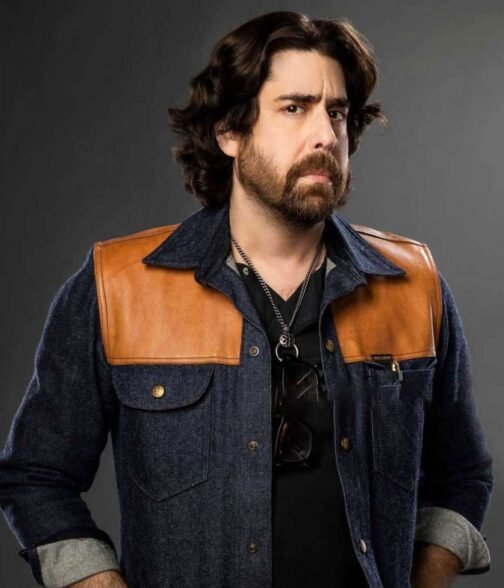 The Equalizer Adam Goldberg Denim Jacket - Image 4