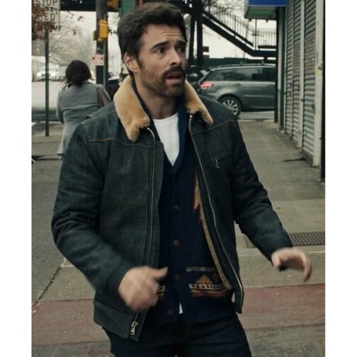 The Equalizer Corey Cott Denim Jacket - Image 2
