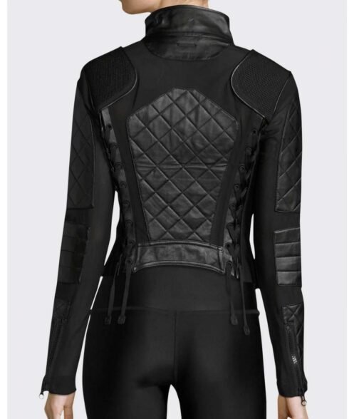 Jada Pinkett Smith The Equalizer Leather Jacket - Image 3