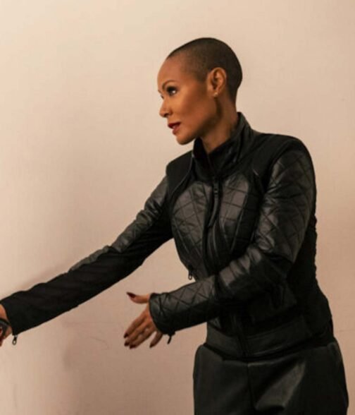 Jada Pinkett Smith The Equalizer Leather Jacket - Image 10