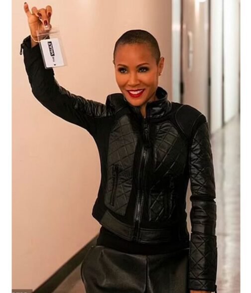 Jada Pinkett Smith The Equalizer Leather Jacket - Image 2