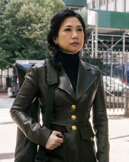Liza Lapira The Equalizer Season 02 Leather Blazer