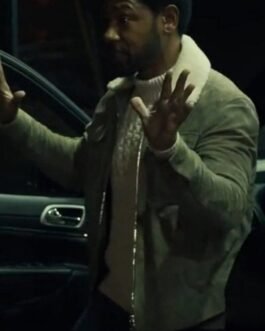 The Equalizer Season 02 Tory Kittles Suede Grey Jacket
