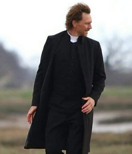 The Essex Serpent Movie Will Ransome Black Wool Coat - Image 3
