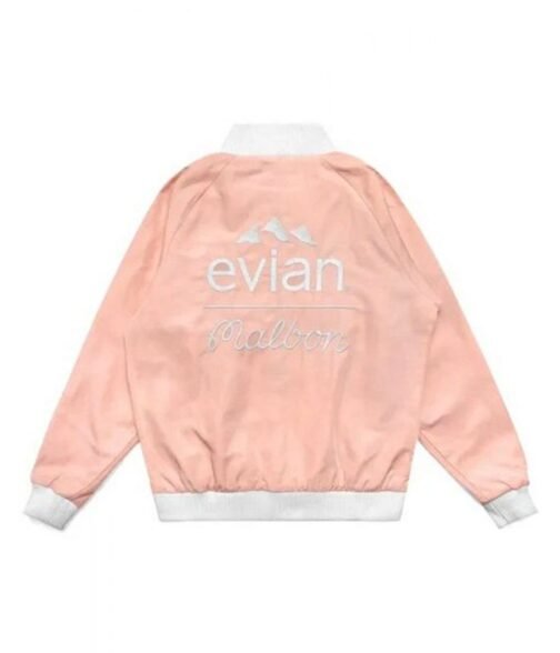The Evian Championship Golf Bomber Pink Jacket - Image 2