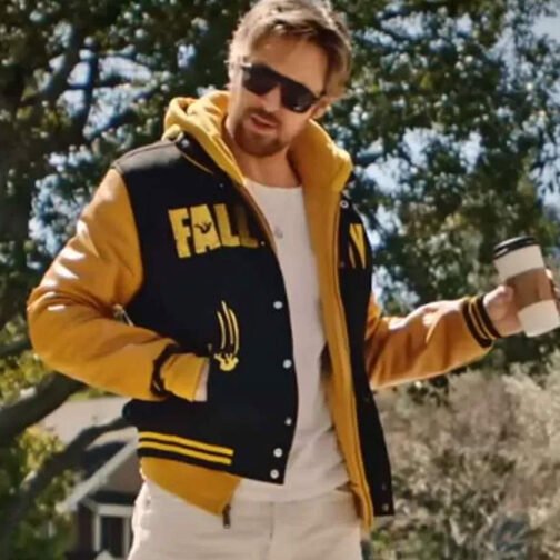 The Fall Guy Ryan Gosling Varsity Jacket - Image 9