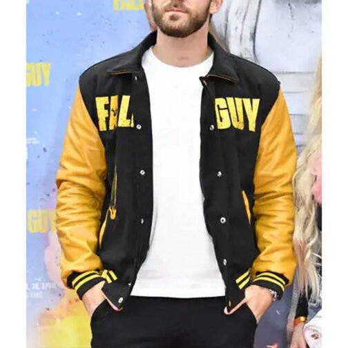 The Fall Guy Ryan Gosling Varsity Jacket - Image 12