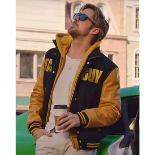 The Fall Guy Ryan Gosling Varsity Jacket - Image 5