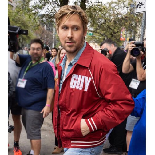 The Fall Guy SXSW Ryan Gosling Red Jacket - Image 14