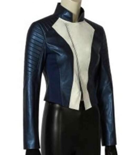 Iris West Allen The Flash Speedster Leather Jacket - Image 4