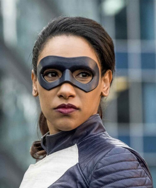 Iris West Allen The Flash Speedster Leather Jacket - Image 10