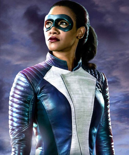 Iris West Allen The Flash Speedster Leather Jacket - Image 6