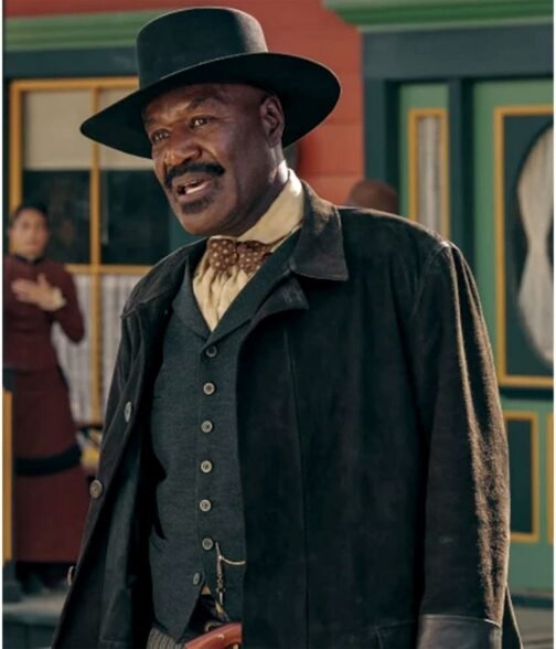 Delroy Lindo The Harder They Fall Suede Coat - Image 2