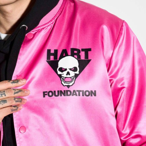 The Hart Foundation Bret Hart Bomber Jacket - Image 8