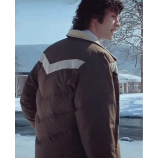 The Holdovers Dominic Sessa Puffer Jacket - Image 4