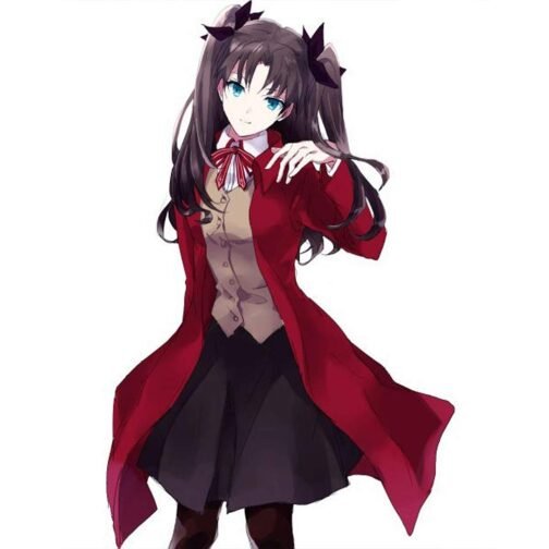 Rin Tohsaka The Holy Grail War Wool Coat - Image 6