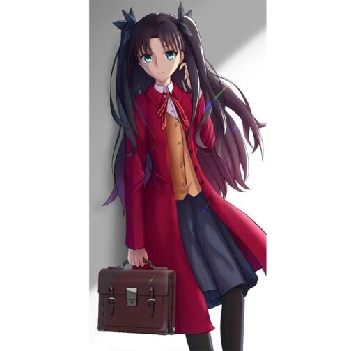 Rin Tohsaka The Holy Grail War Wool Coat - Image 7