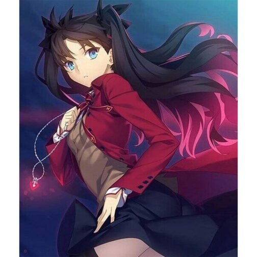 Rin Tohsaka The Holy Grail War Wool Coat - Image 8