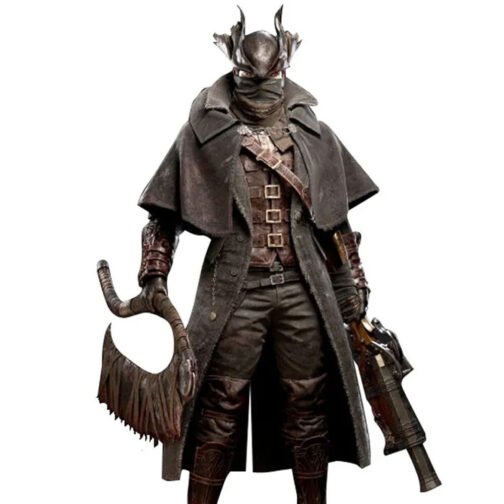 The Hunter Bloodborne Leather Coat - Image 4