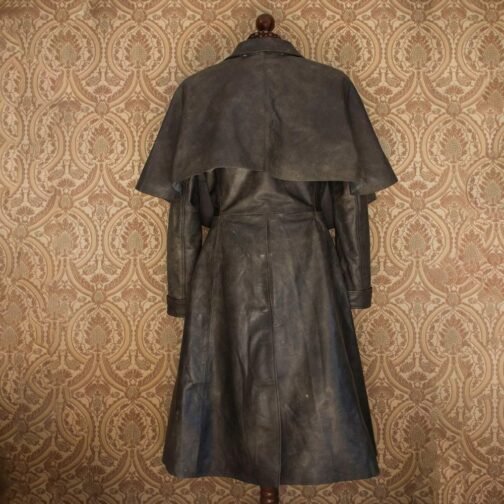 The Hunter Bloodborne Leather Coat - Image 3