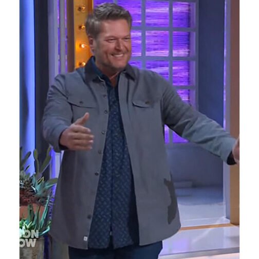 Blake Shelton The Kelly Clarkson Show Cotton Jacket - Image 6