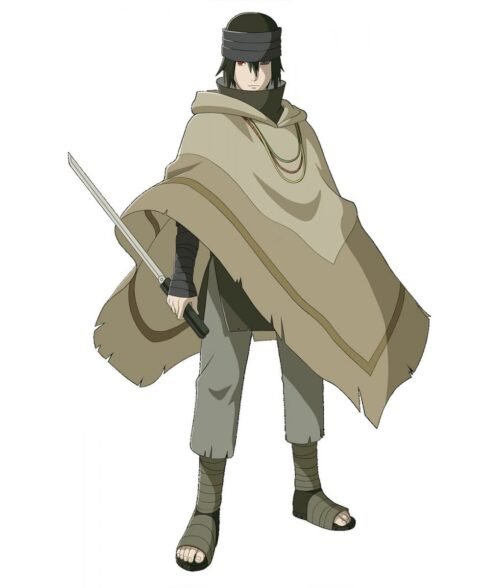 Sasuke Uchiha The Last Naruto Movie Brown Cloak - Image 6