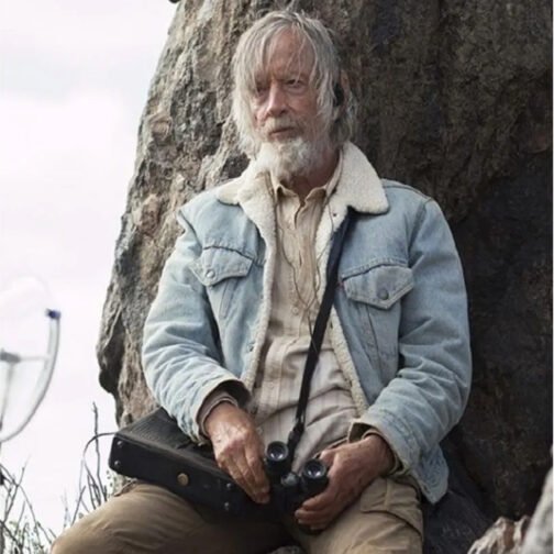 The Leftovers Kevin Garvey Denim Shearling Jacket - Image 4