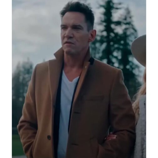 Jonathan Rhys Meyers Dangerous Game The Legacy Murders Wool Coat - Image 4
