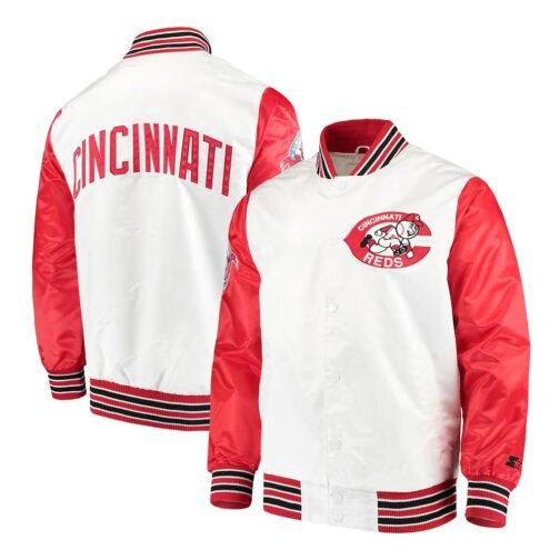 The Legend Cincinnati Reds White Jacket - Image 3