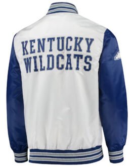 The Legend Kentucky Wildcats White and Blue Jacket