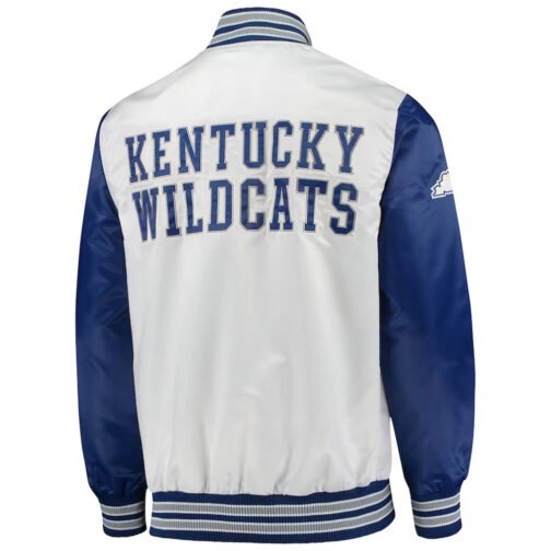 The Legend Kentucky Wildcats White and Blue Jacket - Image 2