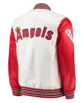 LA Angels The Legend White and Red Jacket