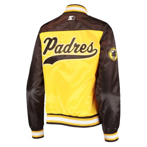 The Legend San Diego Padres Gold Jacket - Image 2