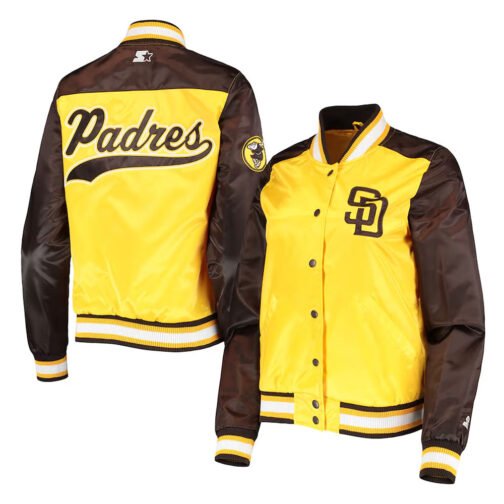 The Legend San Diego Padres Gold Jacket - Image 3
