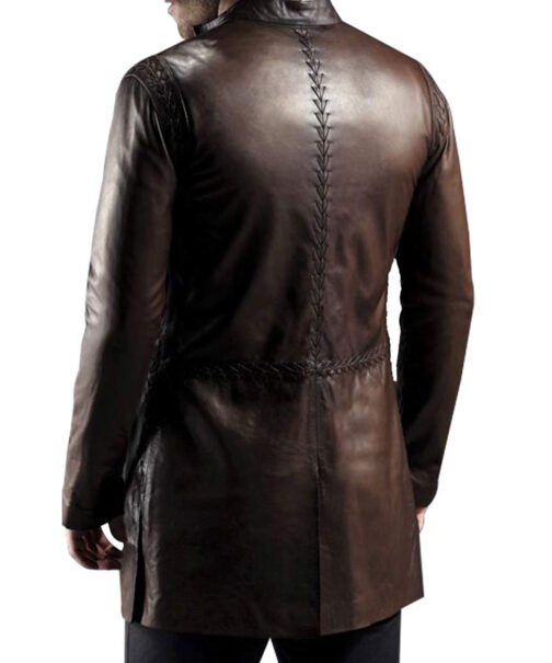 Aragorn The Lord of the Rings Leather Duster - Image 3