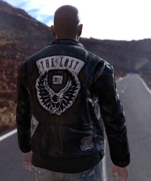 The Lost Mc Johnny Klebitz Biker Leather Jacket - Image 3