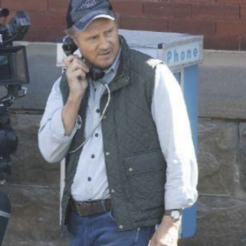 The Marksman Liam Neeson Grey Vest - Image 6