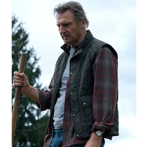 The Marksman Liam Neeson Grey Vest - Image 7
