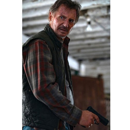 The Marksman Liam Neeson Grey Vest - Image 11