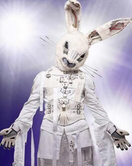 Rabbit The Masked Belted White Jacket