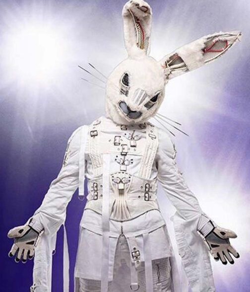 Rabbit The Masked Belted White Jacket