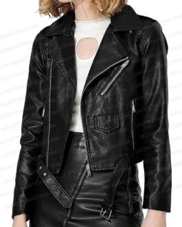 Christina Ricci The Matrix 4 Biker Leather Jacket