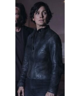 The Matrix Resurrections Tiffany Black Leather Jacket