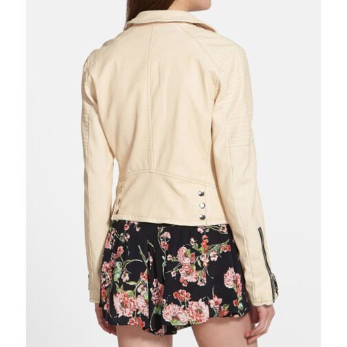 The Mindy Project S03 Xosha Roquemore Leather Jacket - Image 3