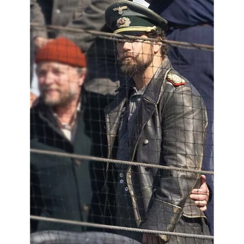 The Ministry of Ungentlemanly Warfare Gus March-Phillips Leather Coat - Image 4