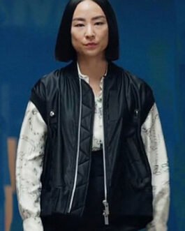 Greta Lee The Morning Show Season 02 Satin Vest