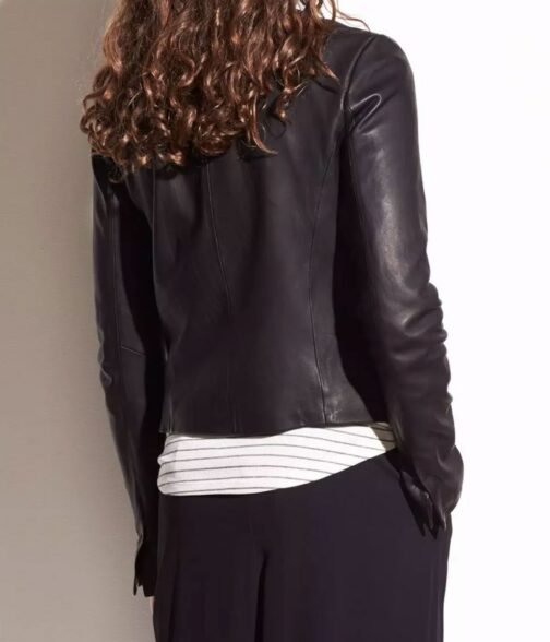 The Morning Show Reese Witherspoon Collarless Leather Jacket - Image 3