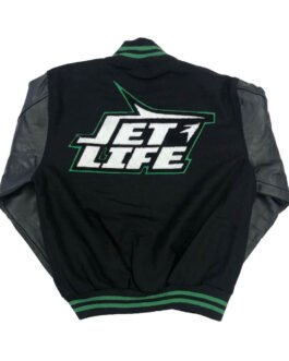Jet Life The Never Die Corporation Letterman Jacket
