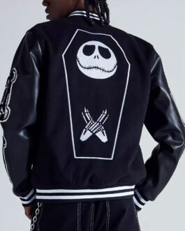 The Nightmare Before Christmas Jack Varsity Jacket
